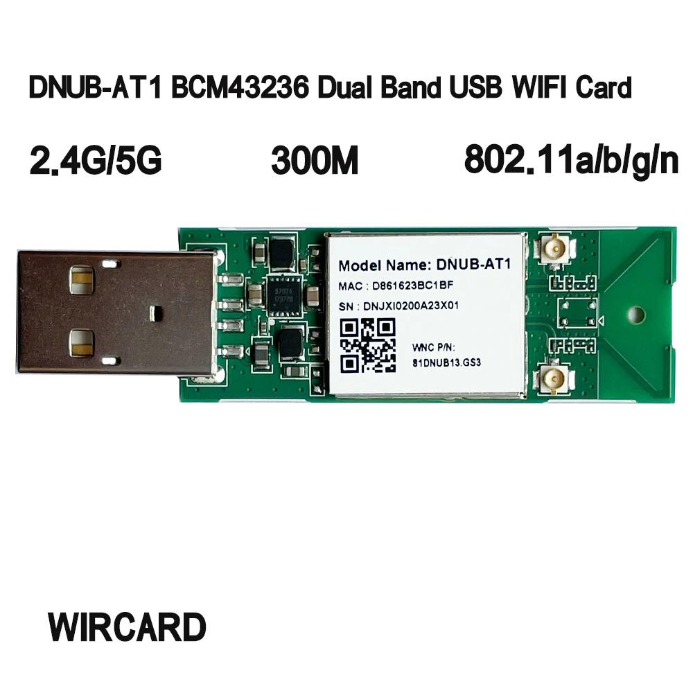 DNUB-AT1 (236B) 2.4/5G wifi 802.11a/b/g/n 300M   2  2 USB WIFI ī BCM43236BKMLG